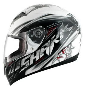 SHARK S700 JINKS Weiss Schwarz Rot XS-XL